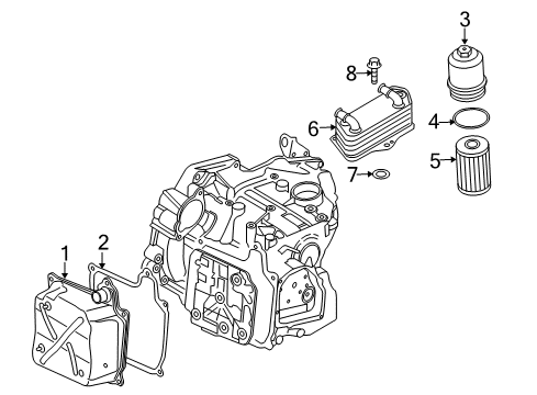2011 Volkswagen GTI Transaxle Parts