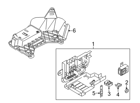 2018 Volkswagen Passat Fuse & Relay Diagram 1