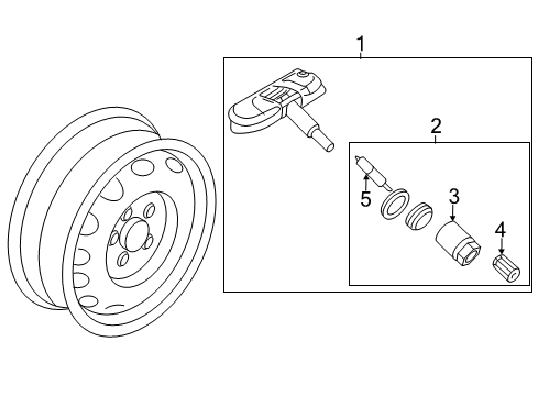2013 Volkswagen Jetta Tire Pressure Monitoring