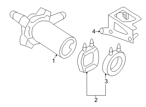 2008 Volkswagen Touareg Water Pump Diagram 1