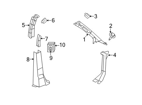2012 Volkswagen Routan Sliding Door, Electrical Diagram 3