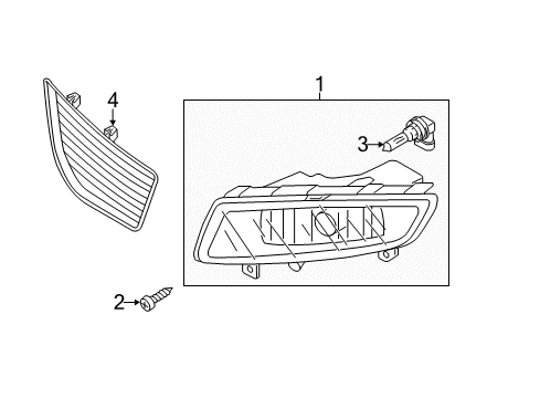 2019 Volkswagen Passat Fog Lamps