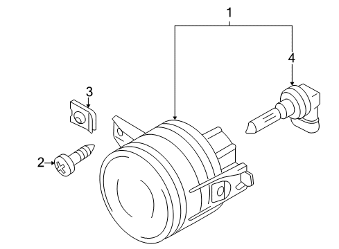 2008 Volkswagen Jetta Fog Lamps