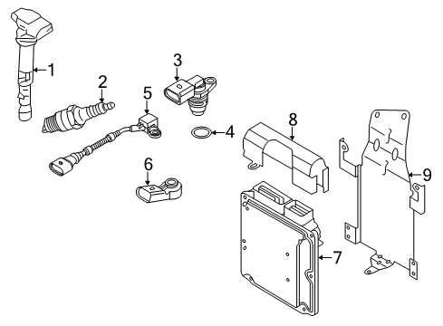 2017 Volkswagen Touareg Ignition System