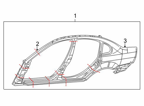 2005 Volkswagen Passat Uniside Diagram 1