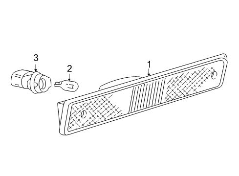 2002 Volkswagen Golf Side Marker Lamps