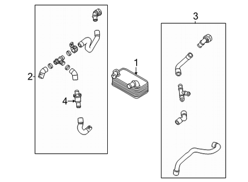 2022 Volkswagen Taos Oil Cooler  Diagram 3