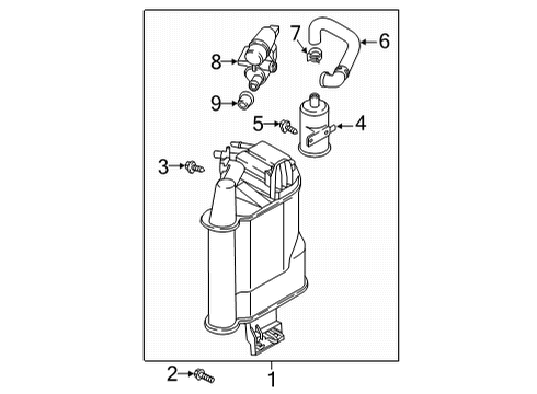2021 Volkswagen Golf Emission Components