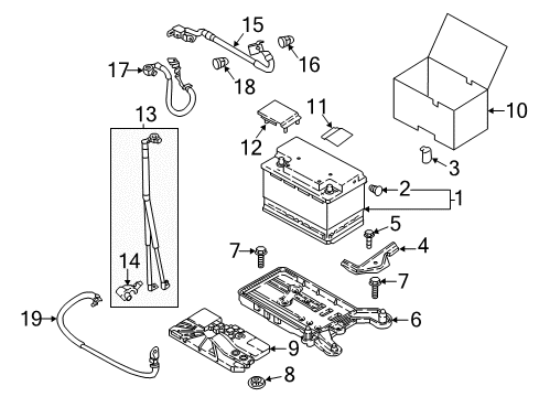 2020 Volkswagen Tiguan Battery