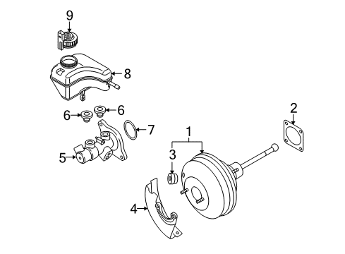 2016 Volkswagen Eos Dash Panel Components