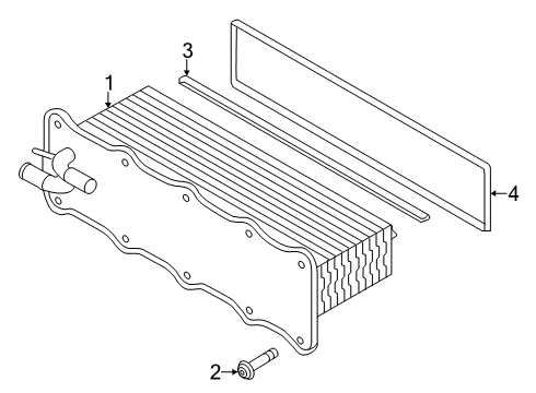 2020 Volkswagen Jetta Intercooler, Cooling Diagram 1