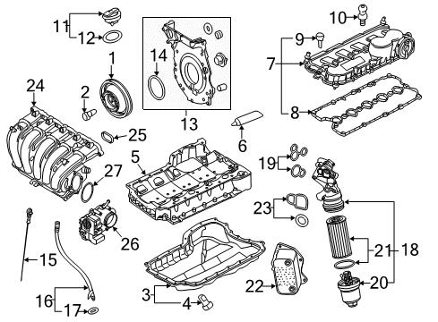2013 Volkswagen Jetta Intake Manifold
