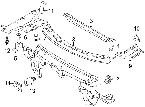 2015 Volkswagen Touareg Automatic Temperature Controls Diagram 7