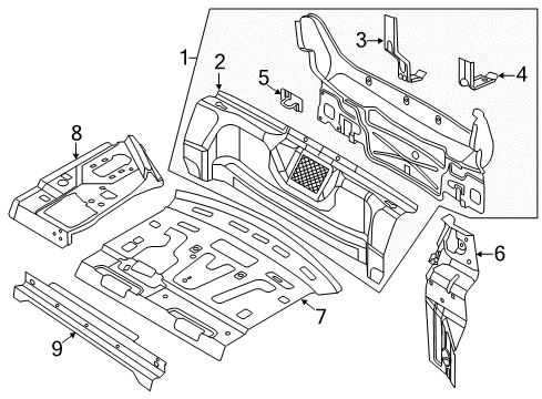 2017 Volkswagen Jetta Rear Body