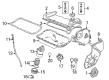 Diagram for Volkswagen Jetta Oil Dipstick - 021-115-607-H
