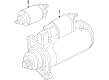 Diagram for Volkswagen Jetta Starter - 02E-911-024-A