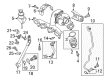 Diagram for Volkswagen Turbocharger - 03L-253-010-J