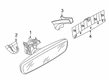 Diagram for Volkswagen Arteon Mirror Cover - 3G8-857-593-9B9