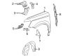 Diagram for Volkswagen Taos Fender Splash Shield - 2GJ-805-911-C