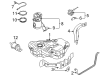 Diagram for Volkswagen Rabbit Fuel Pump - 1K0-919-051-AP