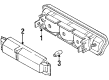Diagram for Volkswagen Corrado Third Brake Light - 535-945-131