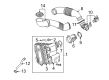 Diagram for Volkswagen Touareg Air Intake Hose - 7L6-129-609-E