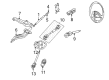 Diagram for Volkswagen Steering Shaft - 701-419-505-F