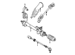 Diagram for Volkswagen Golf Steering Shaft - 191-419-951-F