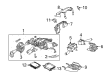 Diagram for Volkswagen Windshield Washer Switch - 7L6-953-503-B41
