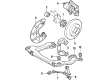 Diagram for Volkswagen Quantum Control Arm Bushing - 8A0-407-181