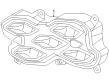 Diagram for Volkswagen GTI Fog Light - 5H0-941-699-D