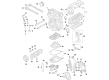 Diagram for Volkswagen Jetta Intake Manifold Gasket - 06K-133-073