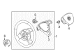 Diagram for Volkswagen Steering Wheel - 5C0-419-091-EJ-E74