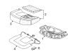 Diagram for Volkswagen Phaeton Seat Cushion Pad - 3D5-885-376-F