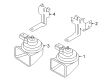 Diagram for Volkswagen Golf Alltrack Horn - 5Q0-951-221