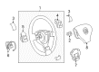 Diagram for 2012 Volkswagen Jetta Steering Wheel - 5C0-419-091-AM-USZ