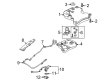 Diagram for 2015 Volkswagen Jetta Exhaust Hanger - 5C0-131-327