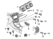 Diagram for Volkswagen A/C Switch - 5NN-907-426-G-WZU