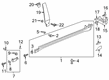 Diagram for Volkswagen Arteon Pillar Panels - 3G8-853-317-A-041