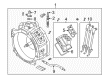 Diagram for Volkswagen Touareg Ground Cables - 7P0-971-235-D