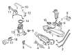 Diagram for Volkswagen Jetta Fuel Injector - 07K-906-031-B