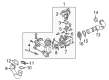 Diagram for Volkswagen Touareg Coolant Pipe Seal - 059-131-547-P