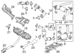 Diagram for Volkswagen Exhaust Clamp - 1K0-253-141-AF