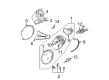 Diagram for Volkswagen Beetle Bulb Socket - 1C0-971-671