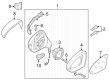Diagram for Volkswagen Side View Mirrors - 5H1-857-507-AG-9B9