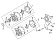 Diagram for 2005 Volkswagen Jetta Alternator - 06F-903-023-FX