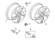 Diagram for Volkswagen ID.4 Wheel Hub Bolt - WHT-002-537