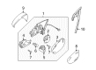 Diagram for Volkswagen CC Mirror Cover - 3C8-857-538-GRU