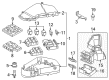 Diagram for Volkswagen Fuse Box - 7L0-937-503