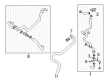 Diagram for Volkswagen e-Golf Coolant Pipe - 5QE-122-058-K